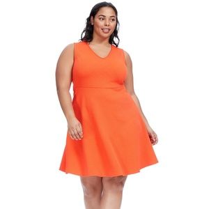 C'est Nous By Shoshanna Sleeveless Orange  N9Z